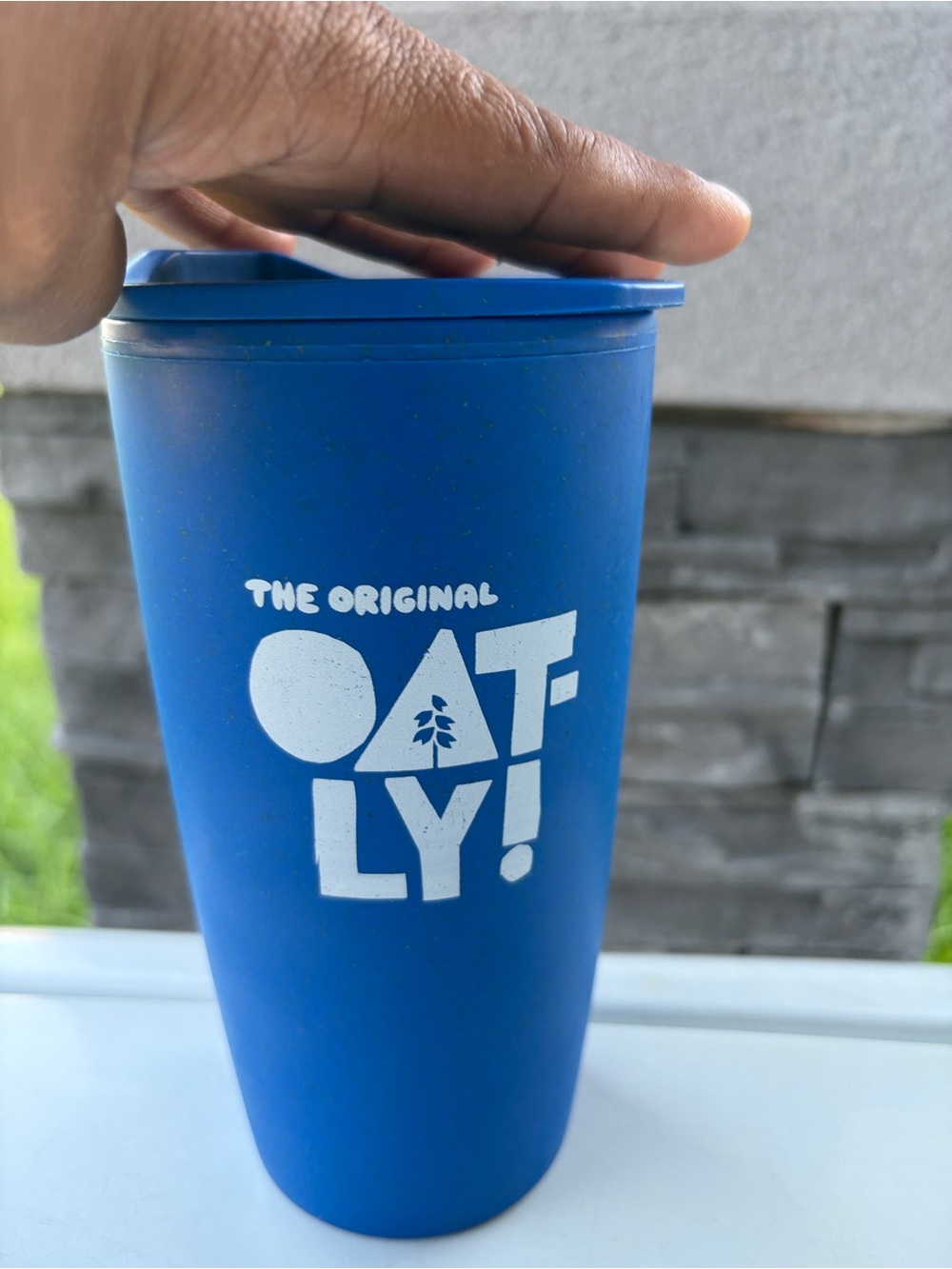 OATLY! Texas rangers Blue Reusable Travel Cup